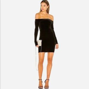 Stroke of Midnight Velvet Dress